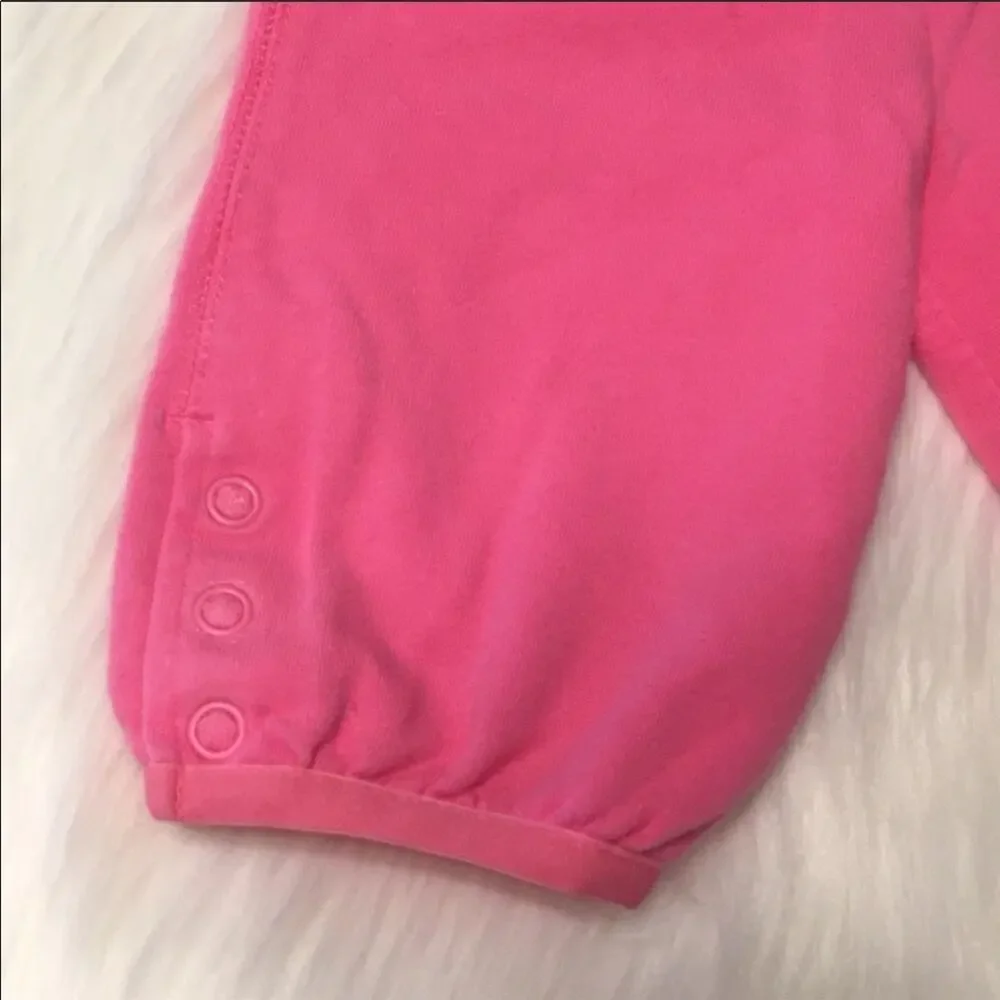 Old Navy Pink french terry sweat suit Size 3-6M